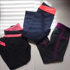 Lululemon Crop Leggings (Bundle Of 3) EUC